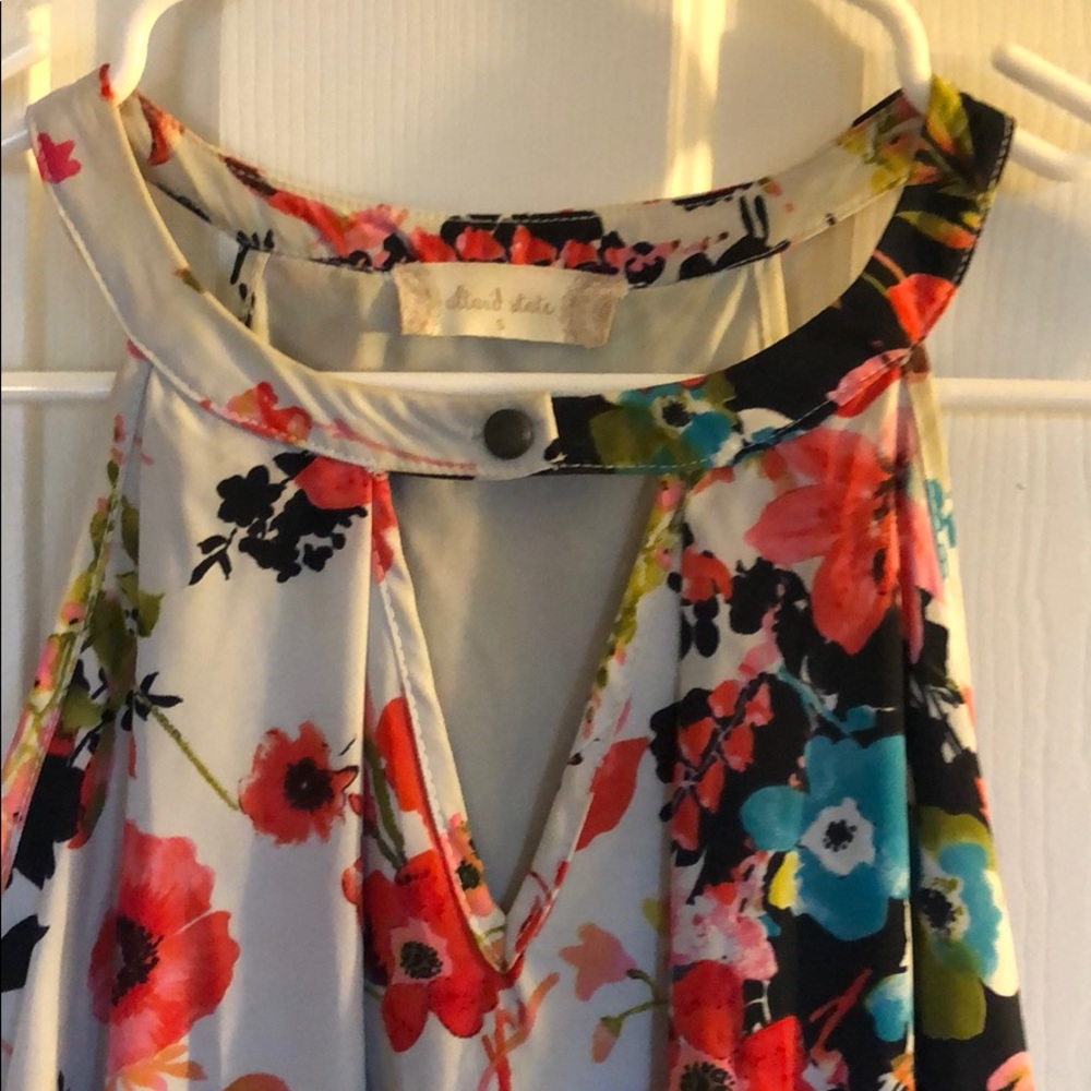 Floral swing dress